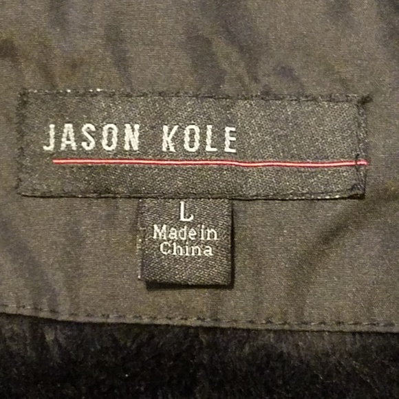 Jason Kole Hooded Black Jacket - Picture 2 of 4